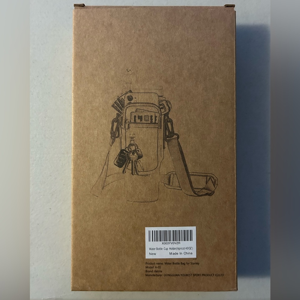 NWT APRICOT 40OZ Stanley Carrier Bag